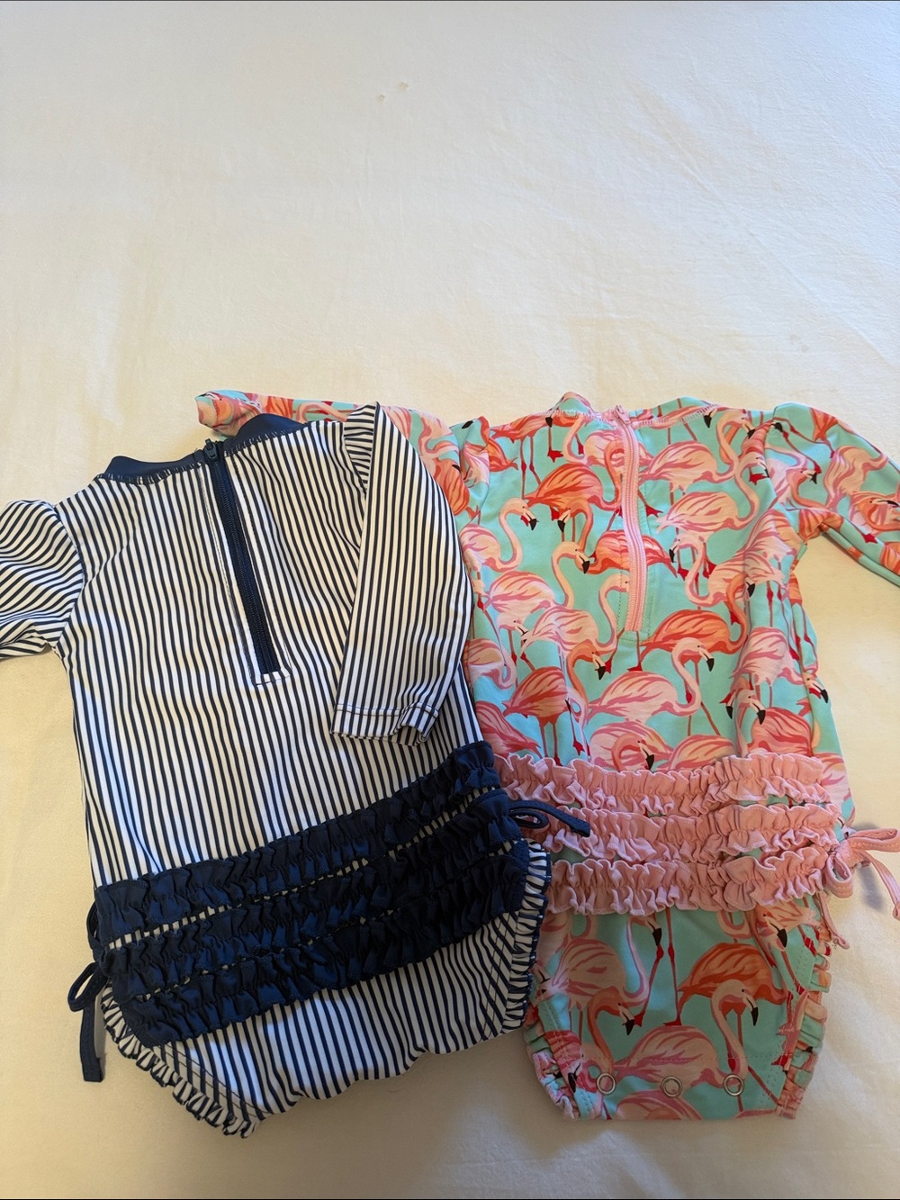 2 swimsuits! Ruffle Butts long sleeve swim suit